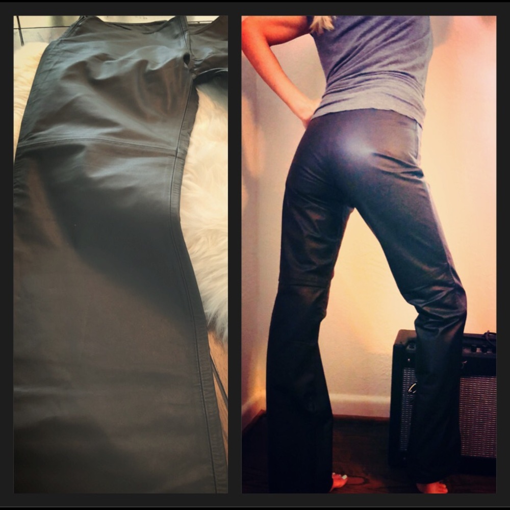 NEW Leather Pants Made In Brazil